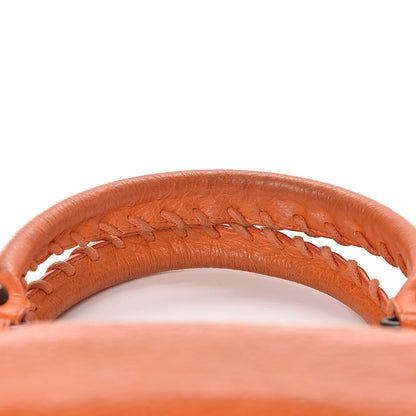 Balenciaga Agneau Classic Hardware Town Tangerine 9 of 18