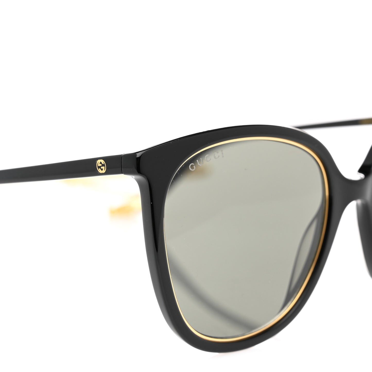 Acetate Cat Eye Sunglasses GG1076S Black