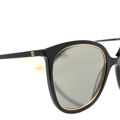 Gucci Acetate Cat Eye Sunglasses GG1076S Black 7 of 8