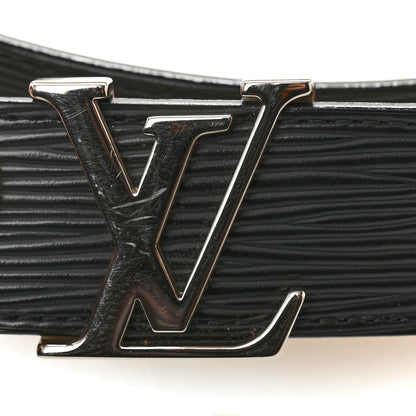 Louis Vuitton Epi 30mm LV Initiales Belt 85 34 Black 8 of 10