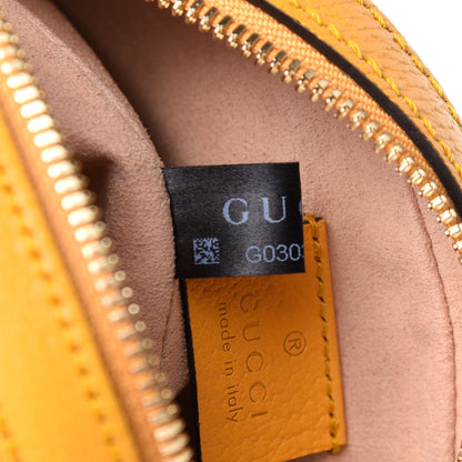 Gucci GG Supreme Monogram Flora Web Mini Ophidia Round Shoulder Bag Beige Multicolor Crop 8 of 11