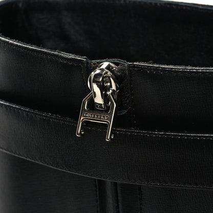 Givenchy Calfskin Shark Lock Ankle Boots 37.5 Black 8 of 11