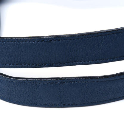 Celine Baby Grained Calfskin Medium Tri-Fold Bag Steel Blue 19 of 21