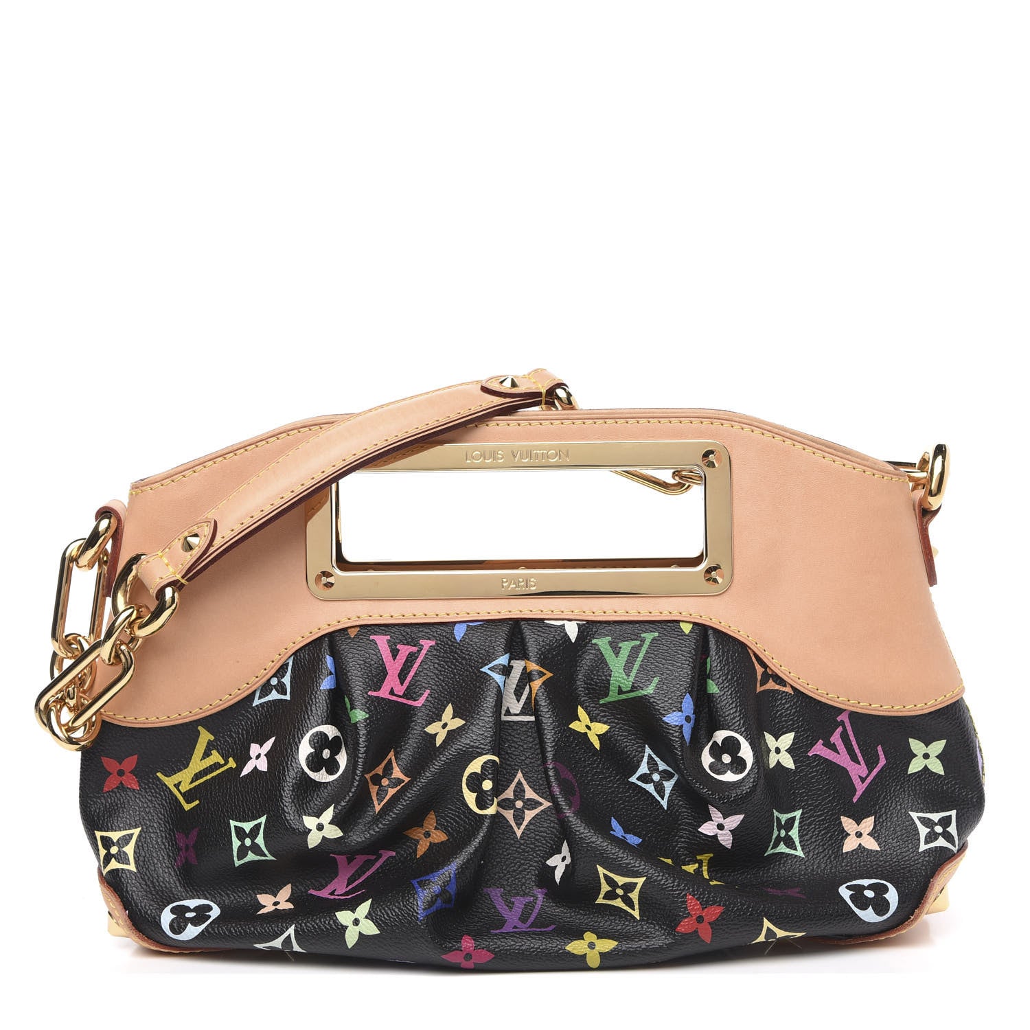 Louis Vuitton Monogram Multicolor Judy MM Black 1 of 8