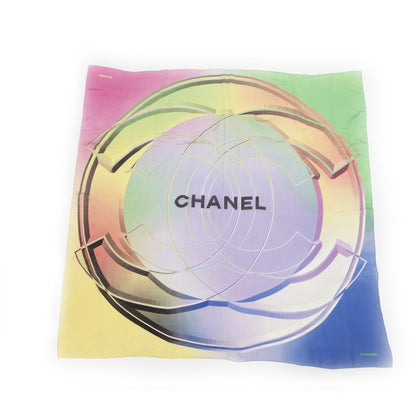 Chanel Silk CC Scarf Multicolor 1 of 6