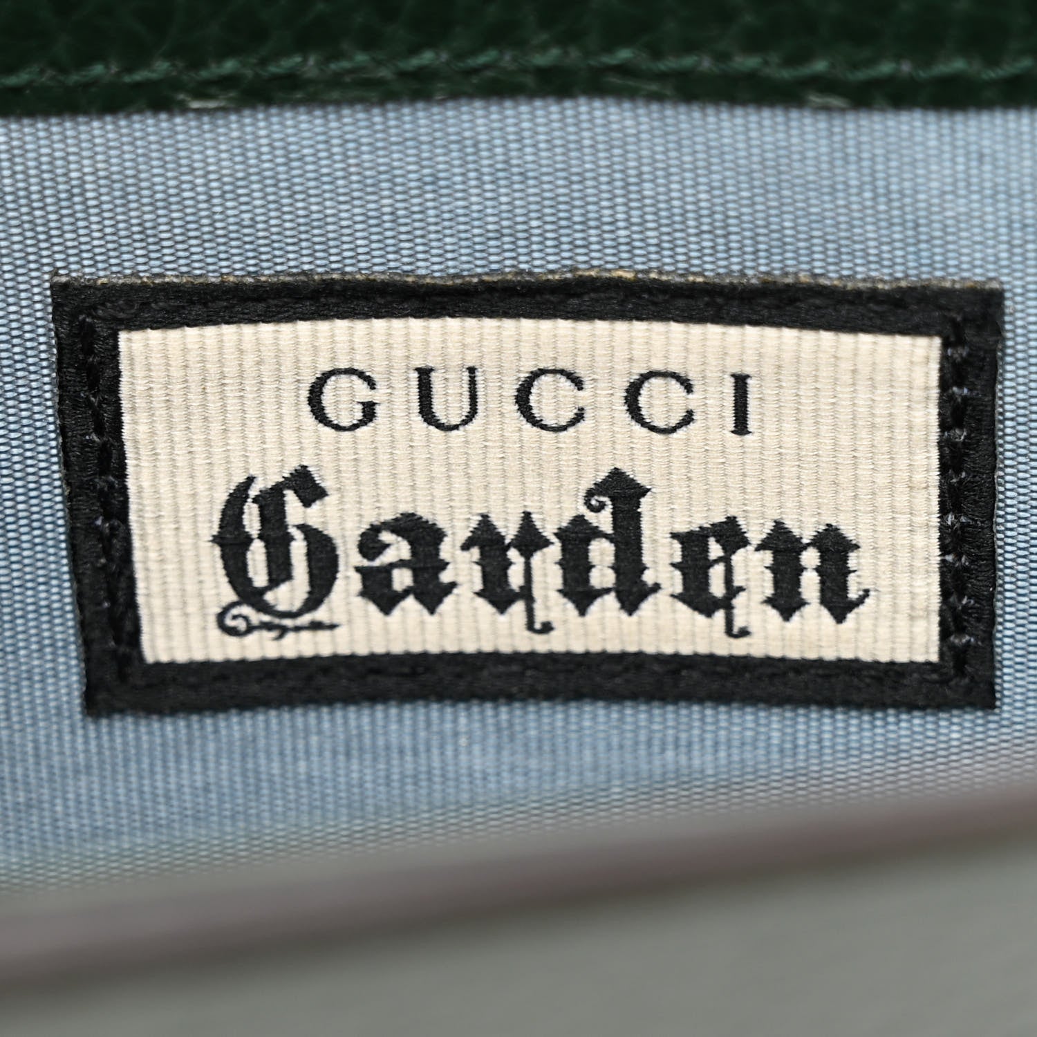 Gucci Calfskin Garden Dionysus Chain Wallet Emerald 8 of 13