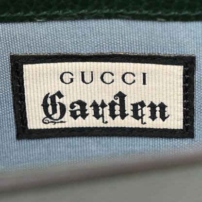 Gucci Calfskin Garden Dionysus Chain Wallet Emerald 8 of 13