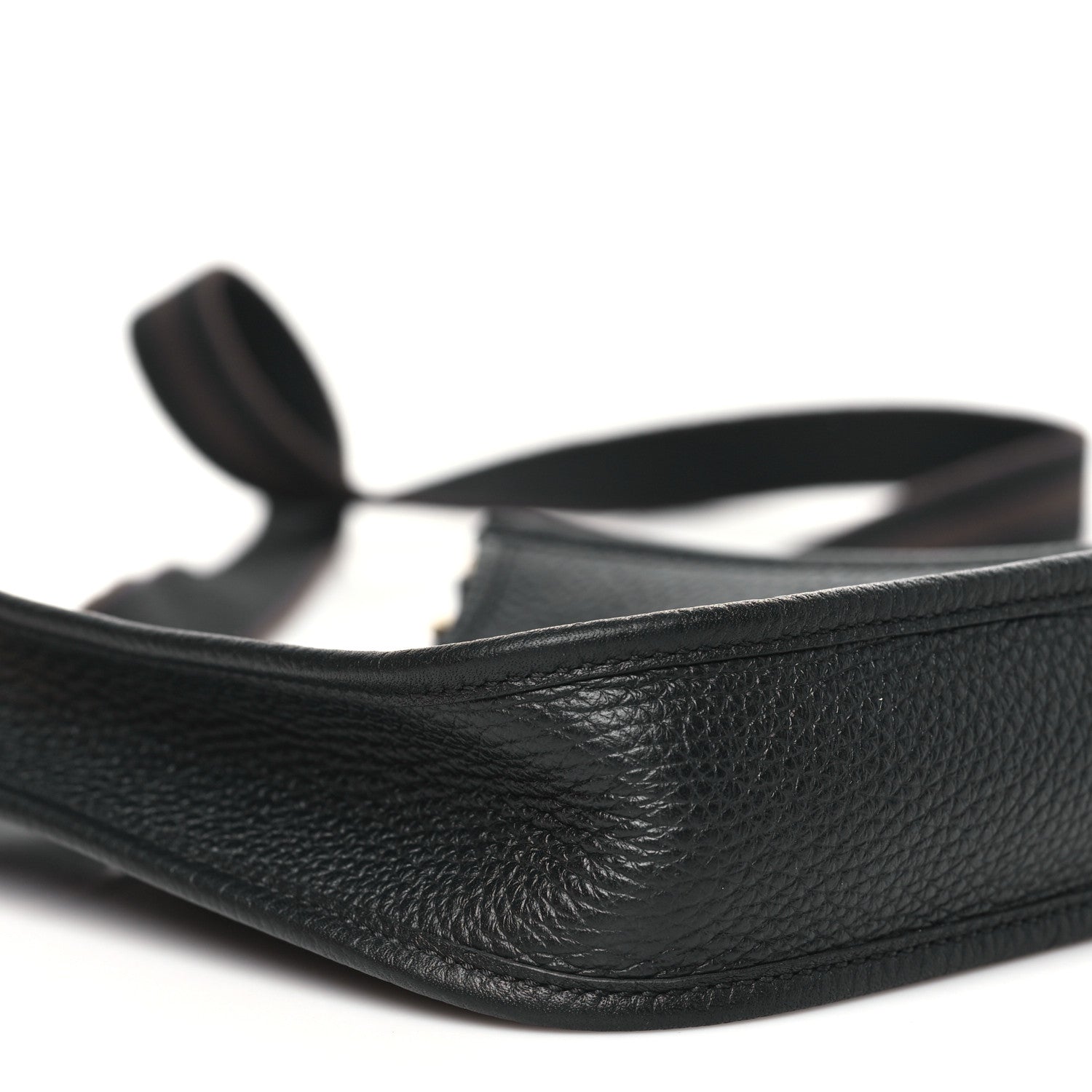 Hermes Taurillon Clemence Evelyne TPM Black Chocolate 9 of 11