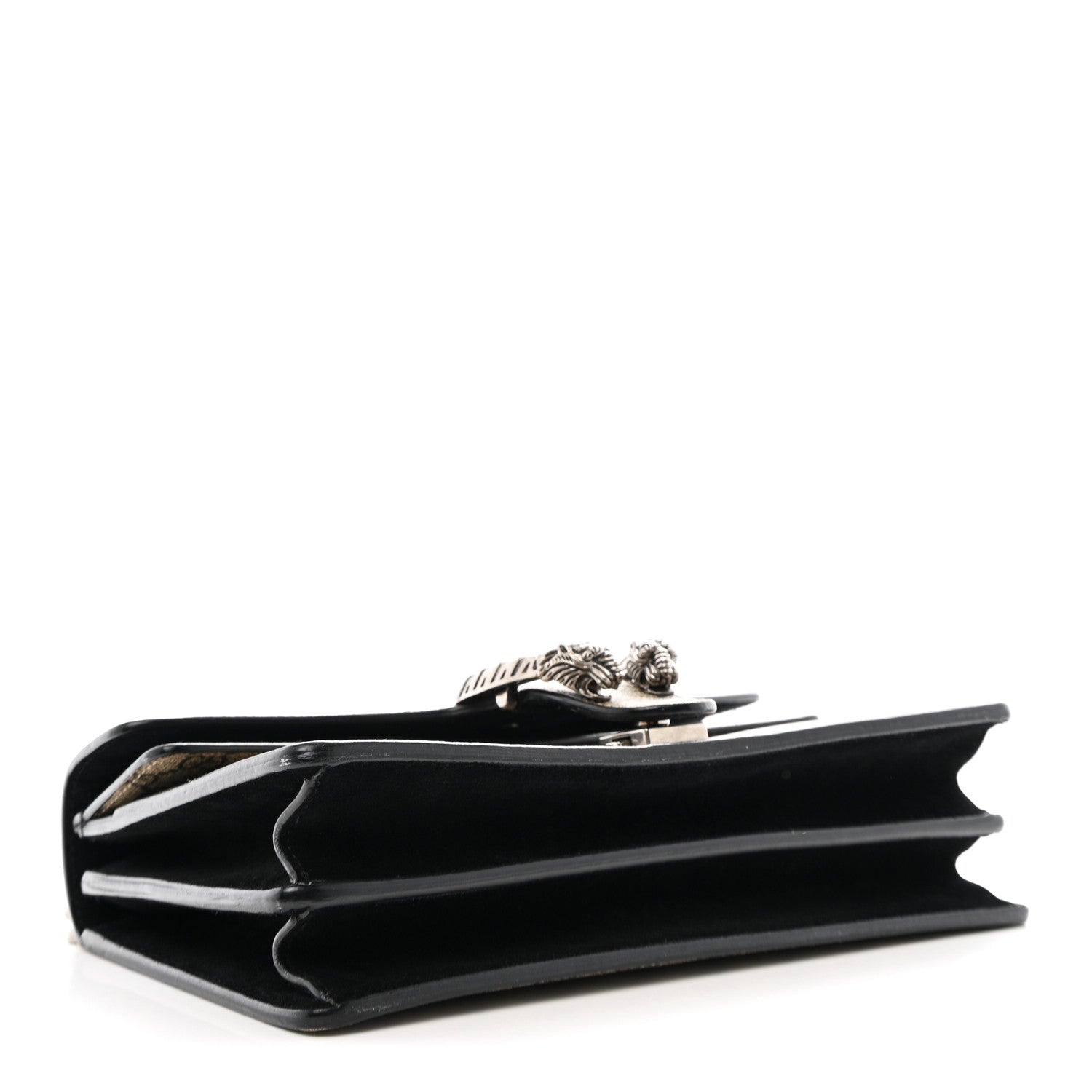 Gucci GG Supreme Monogram Small Dionysus Shoulder Bag Black 4 of 13