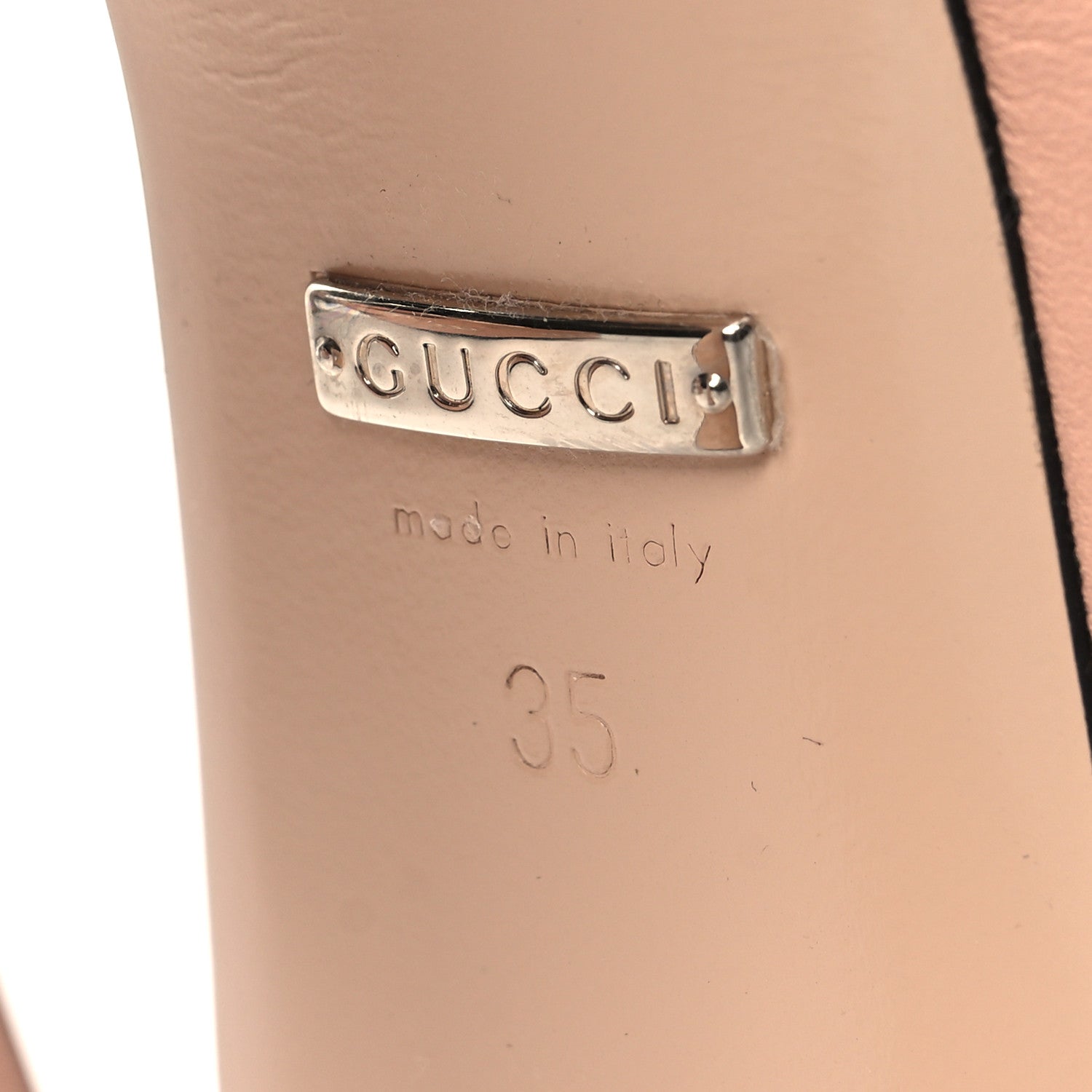 Gucci Malaga Kid Interlocking G Studs 155mm Platform Sandals 35 Perfect Pink 7 of 8