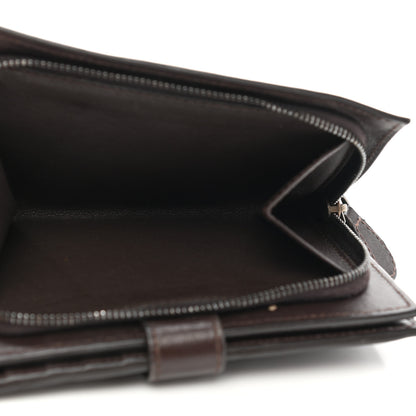 Bottega Veneta Nappa Intrecciato Continental Snap Wallet Brown Coffee 6 of 11