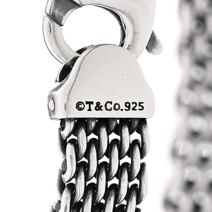 Tiffany Sterling Silver 9.5mm Somerset Mesh Bracelet 3 of 3