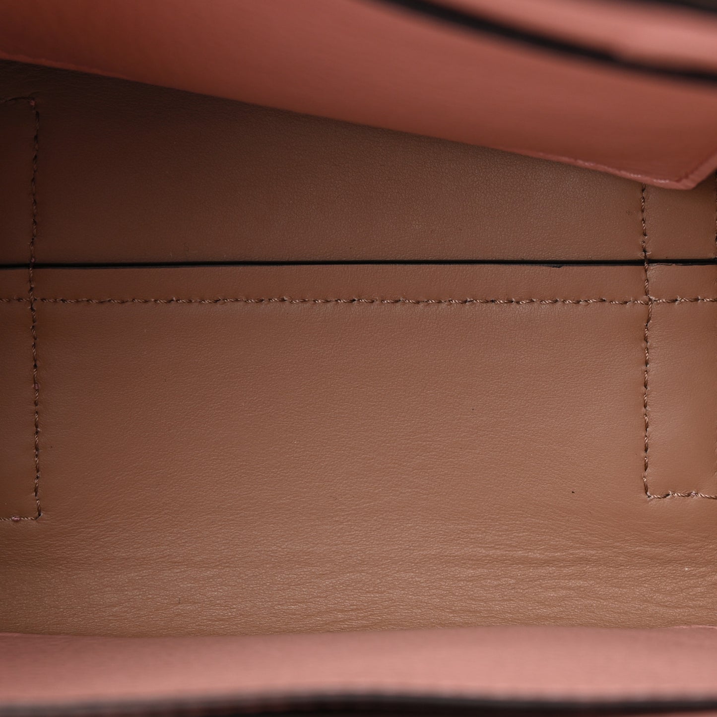 Grainy Calfskin Baby Belt Bag Ash Rose