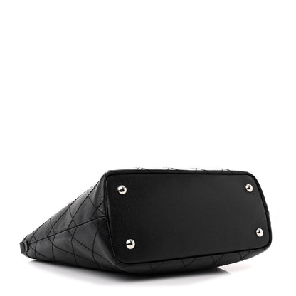 Chanel Grained Calfskin Shopping Fever Tote Black 5 of 15