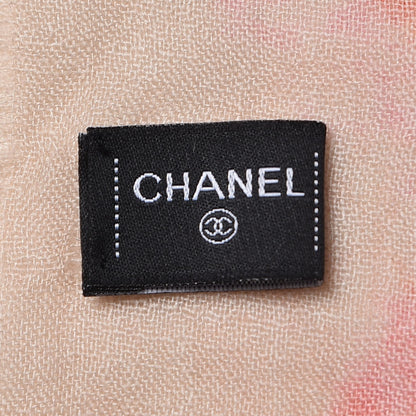 Chanel Cashmere No 5 Logo Scarf 4 of 5