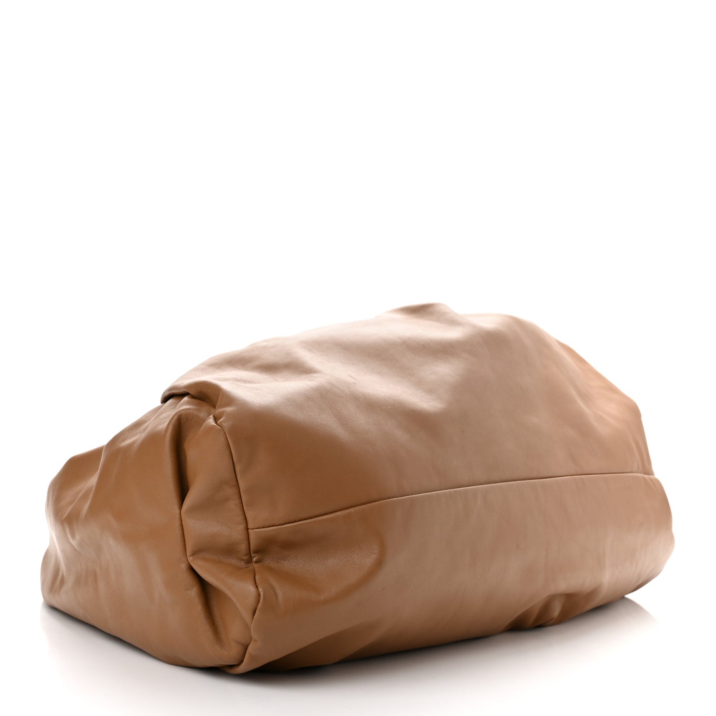 Smooth Butter Calfskin Large The Shoulder Pouch Teak