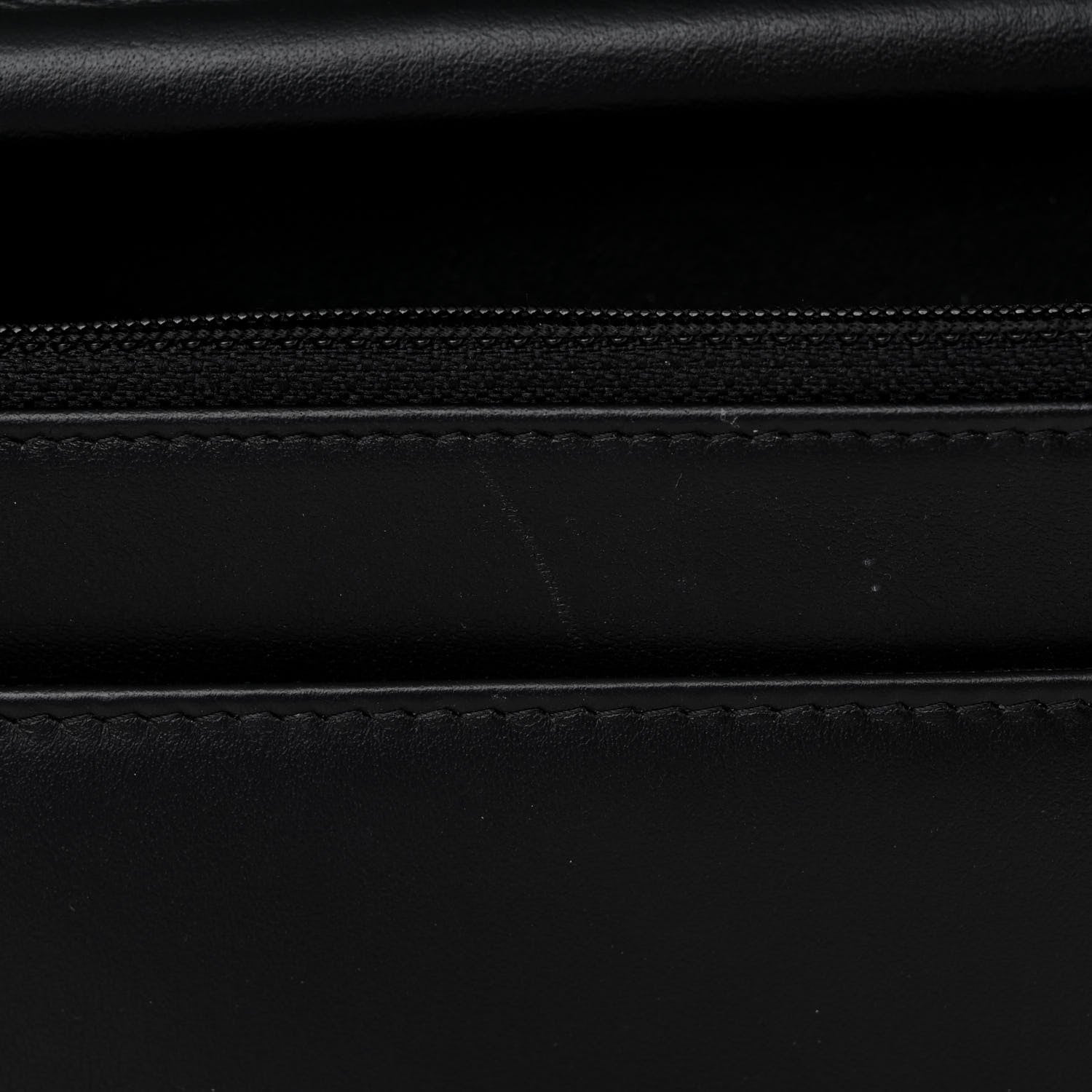 Chanel Caviar Quilted Boy Wallet On Chain WOC Black 16 of 17