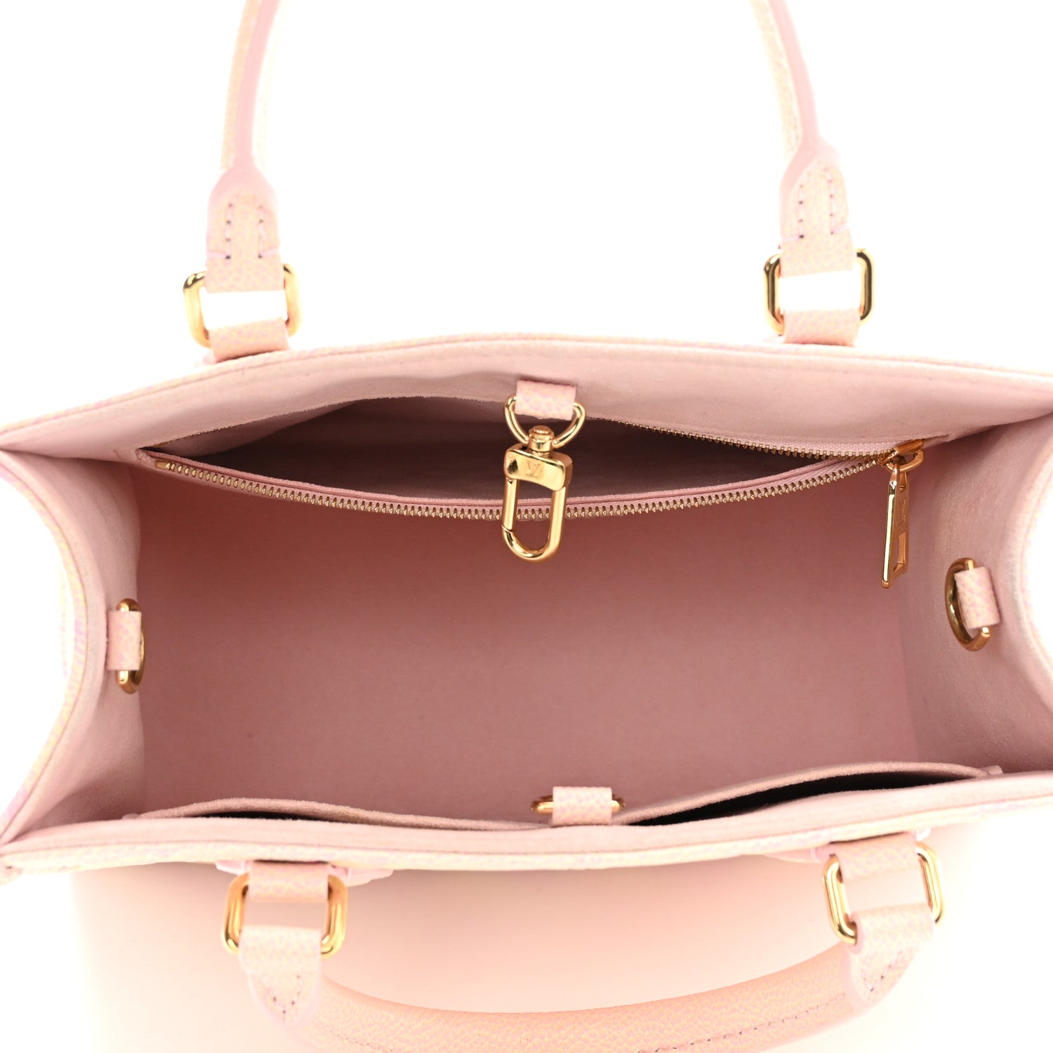 Louis Vuitton Empreinte Monogram Summer Stardust Onthego PM Pink 5 of 9