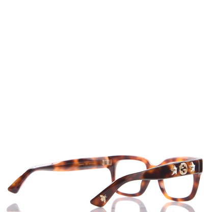 Gucci Rectangle Eye Glasses GG0210O Tortoise 4 of 7