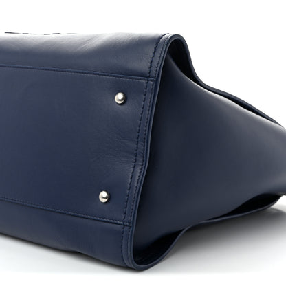 Chanel Calfskin Medium Deauville Navy 10 of 12