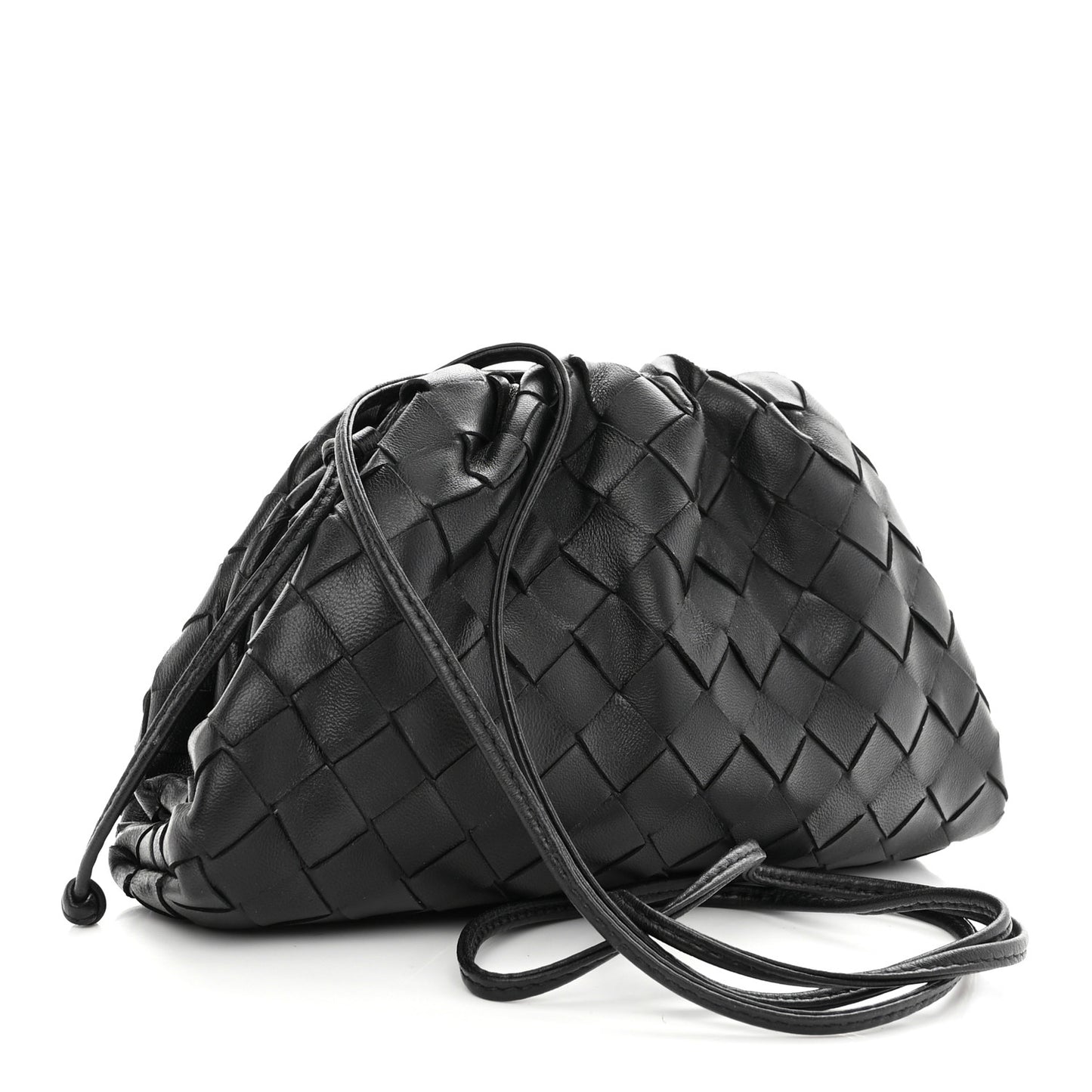 Nappa Intrecciato The Mini Pouch Black