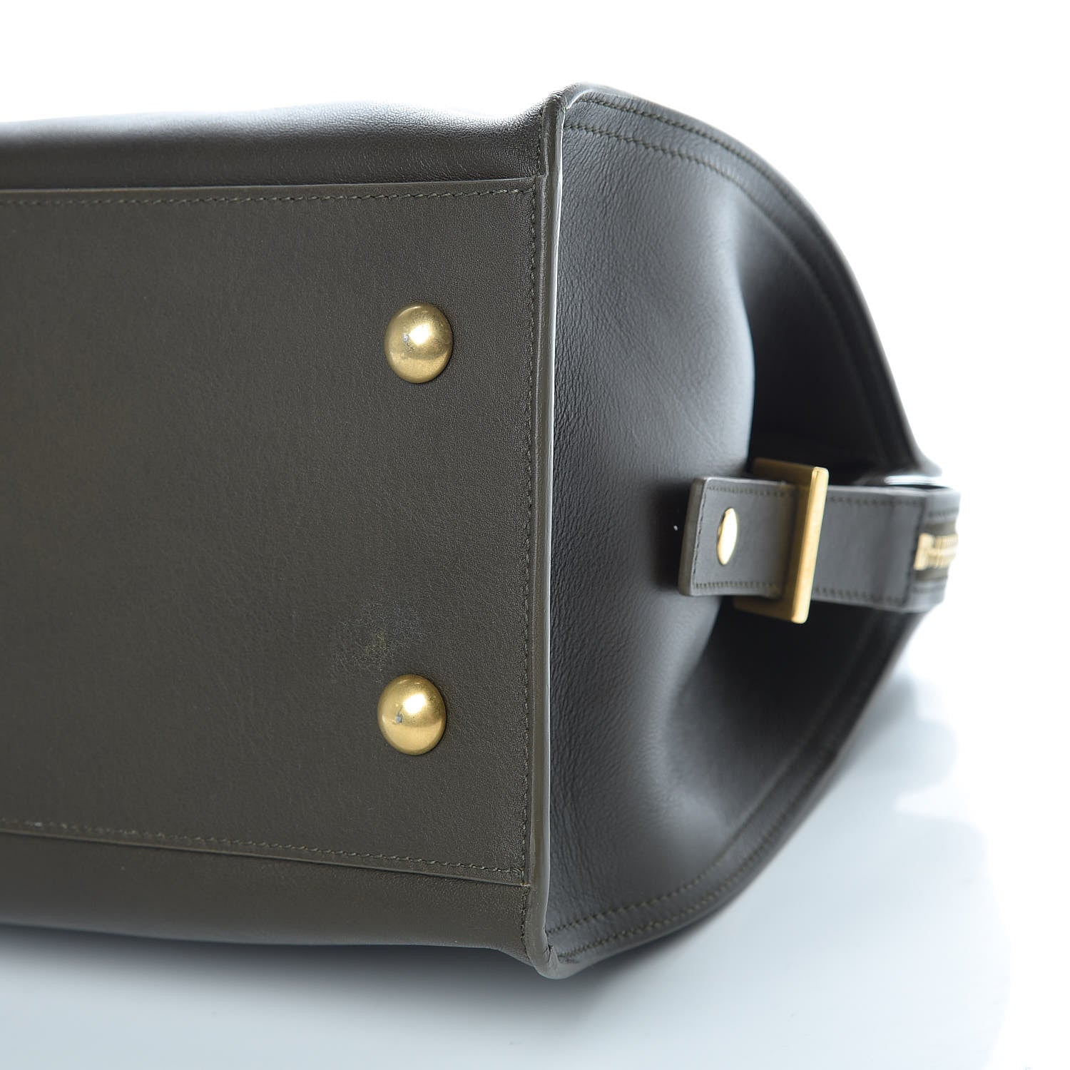 Saint Laurent Calfskin Small Classic Y Cabas Mousse 11 of 14