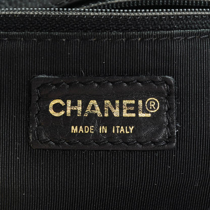 Chanel Calfskin Cerf Executive Shopper Tote Black 6 of 8
