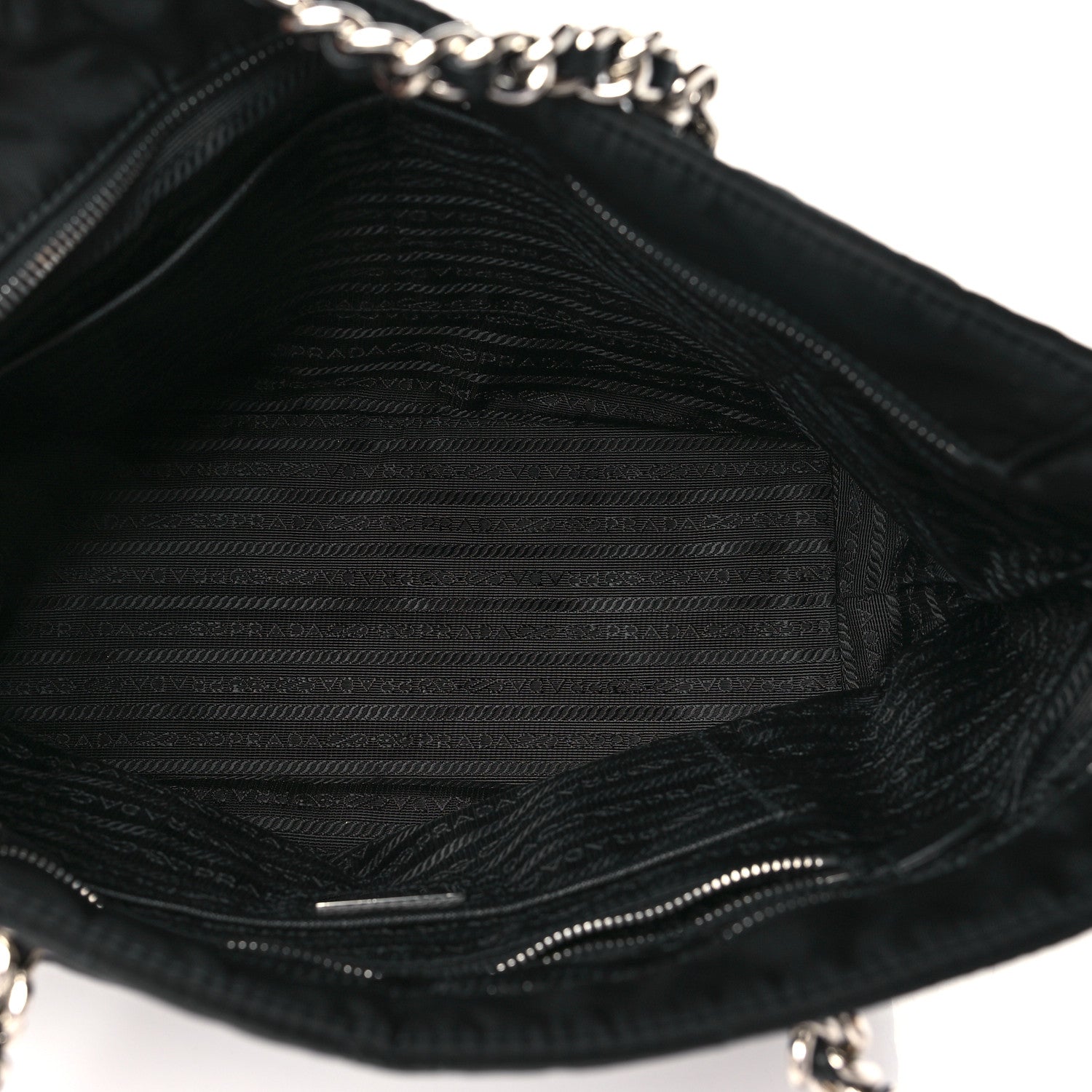 Prada Nylon Tessuto Impuntu Quilted Tote Black 5 of 11