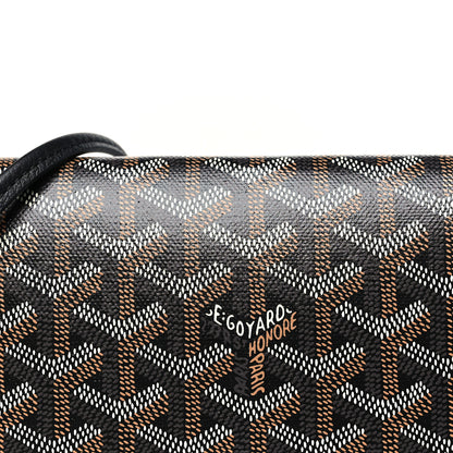 Goyard Goyardine Plumet Wallet Clutch Black 7 of 9