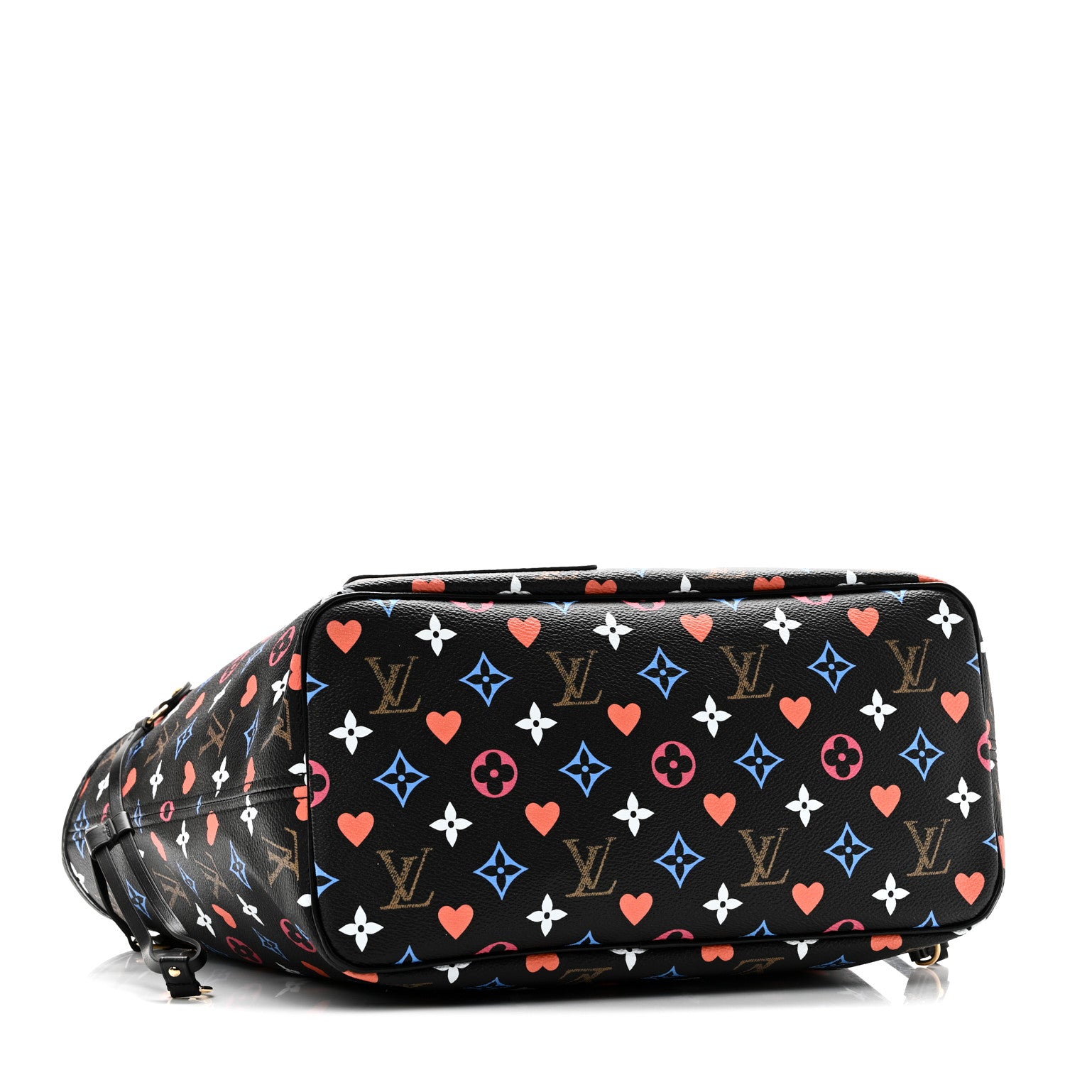 Louis Vuitton Game On Neverfull MM Black 4 of 9