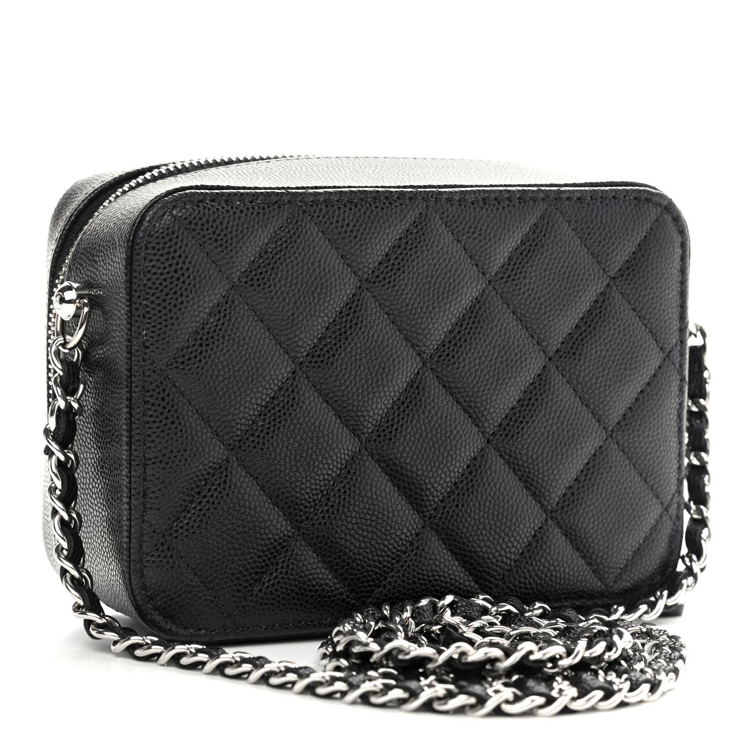 Chanel Caviar Quilted Camera Bag Black 2 of 10