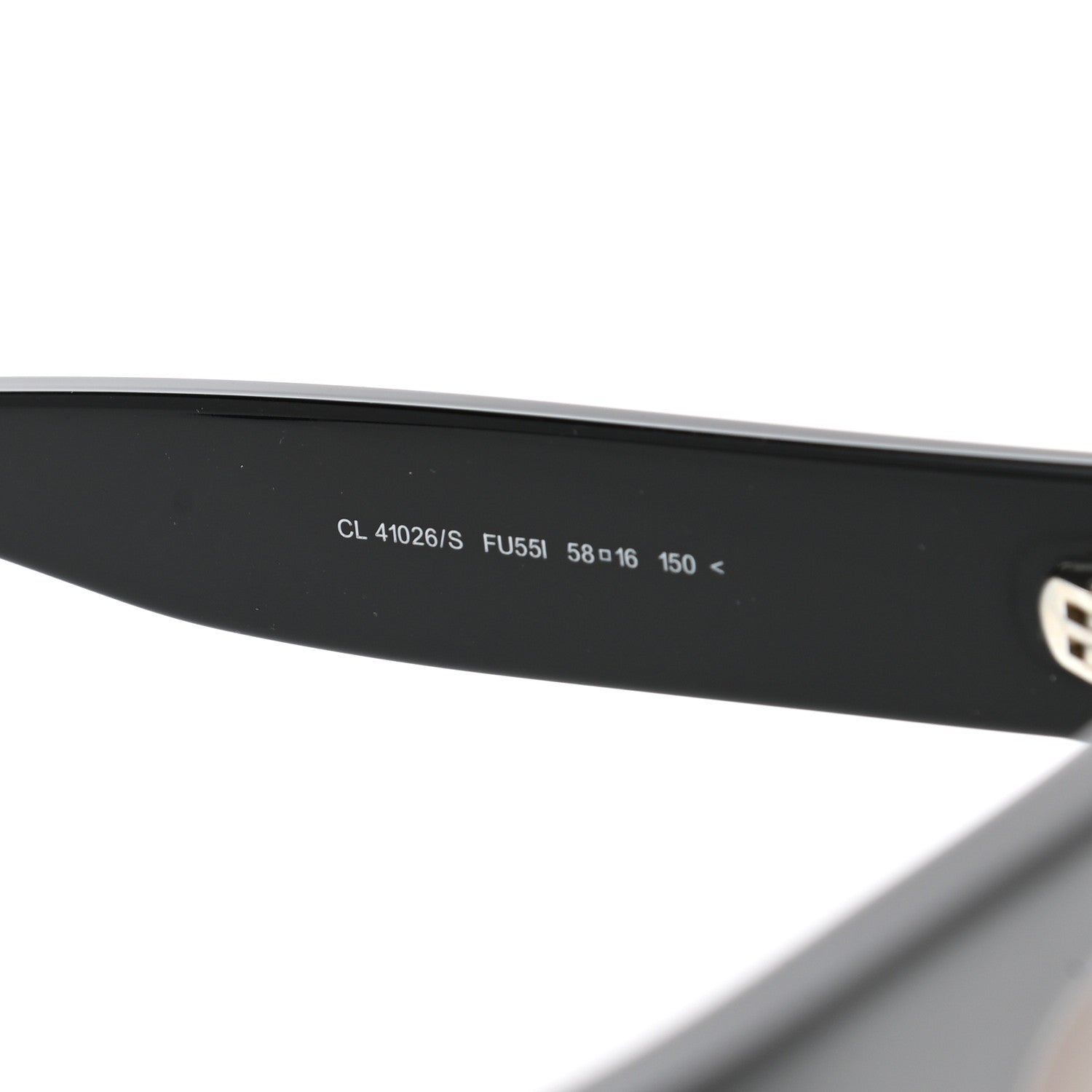 Celine Shadow Sunglasses CL 41026/S Black Havana 6 of 6