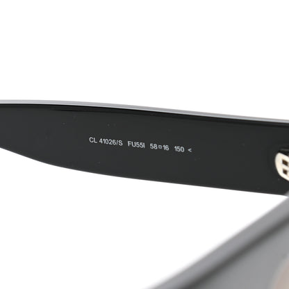 Celine Shadow Sunglasses CL 41026/S Black Havana 6 of 6