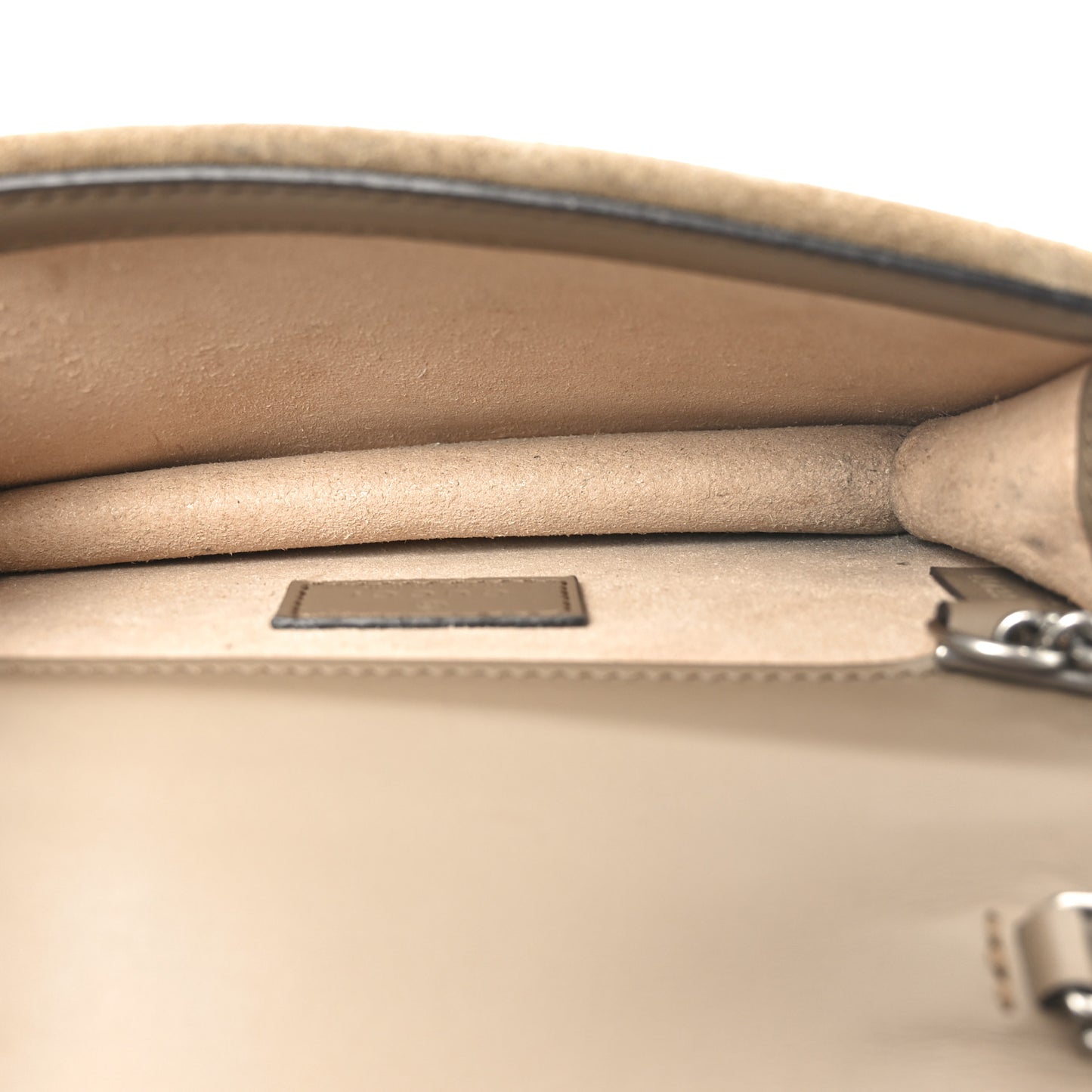 GG Supreme Monogram Super Mini Dionysus Shoulder Bag Taupe