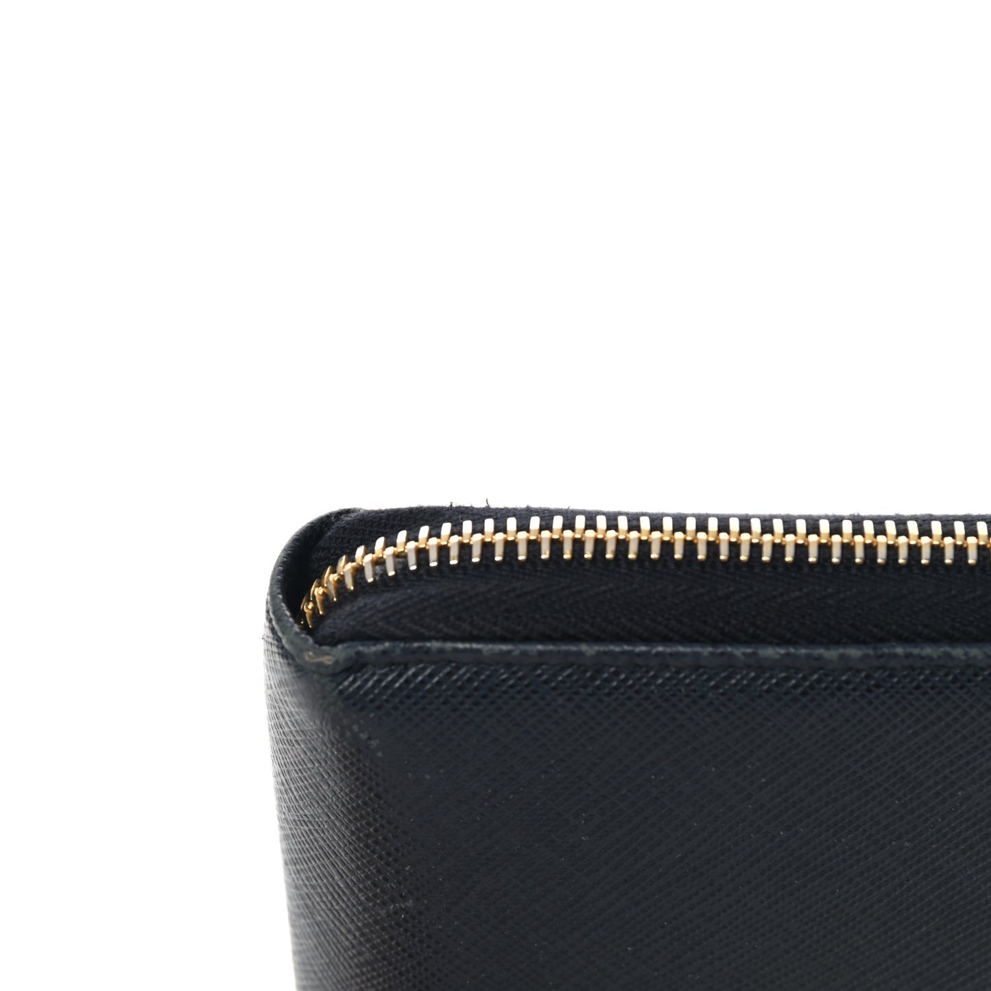 Saffiano Metal Large Zip Around Travel Wallet Baltico