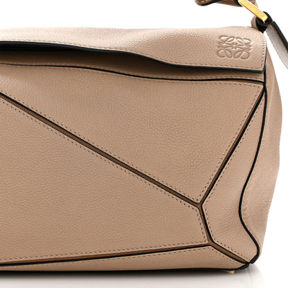 Loewe Calfskin Medium Puzzle Bag Sand Mink 8 of 10