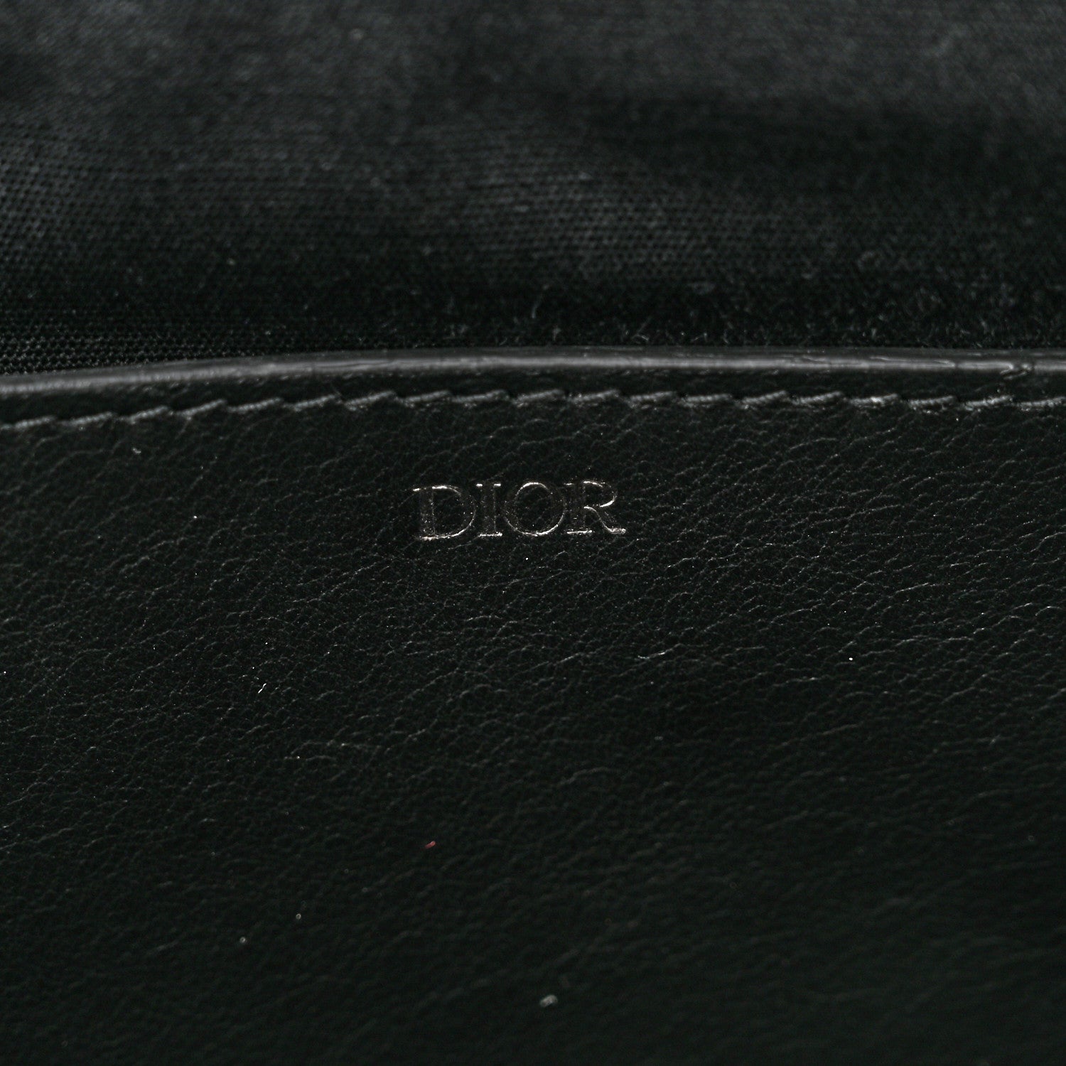 Christian Dior Oblique A4 Flat Pouch Clutch Blue 6 of 6