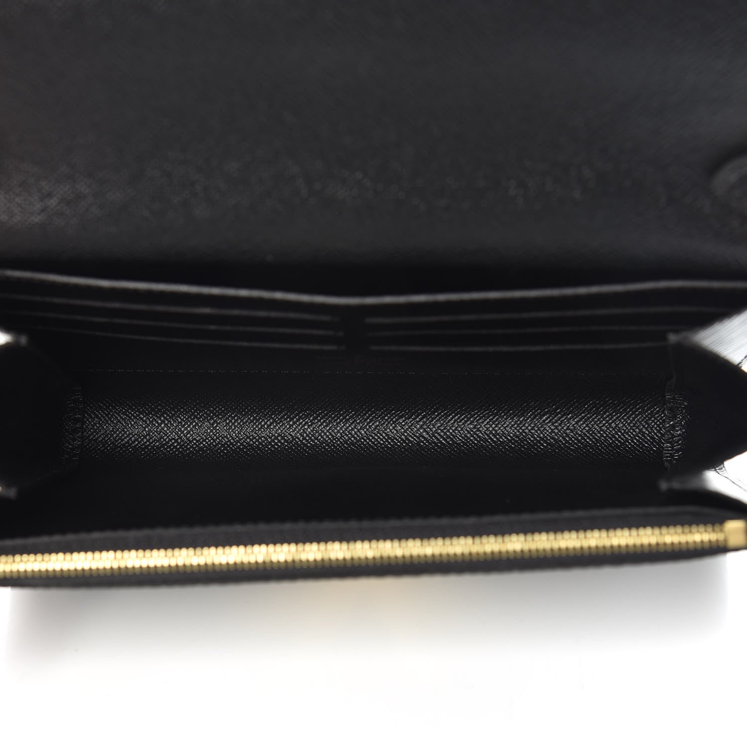 Louis Vuitton Epi Love Lock Twist Chain Wallet Black 7 of 10