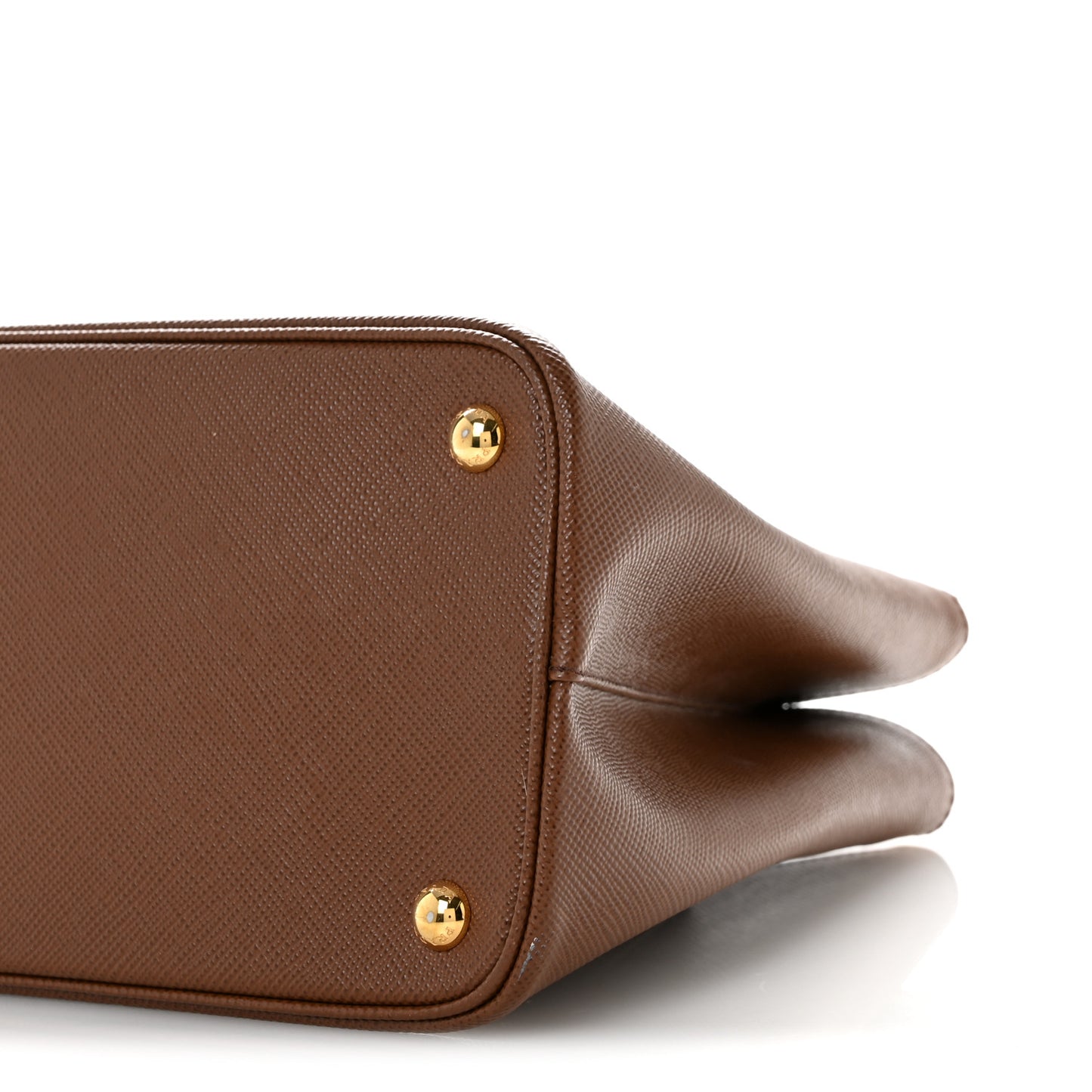 Saffiano Cuir Medium Galleria Double Zip Tote Palissandro