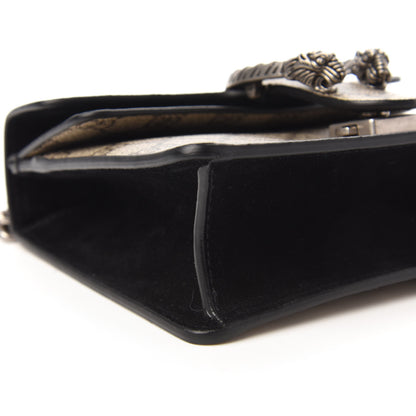 Gucci GG Supreme Monogram Mini Dionysus Shoulder Bag Black 6 of 11