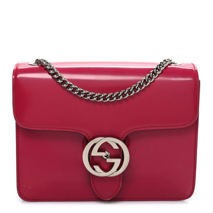 Gucci Shade Lux Calfskin Small Interlocking G Shoulder Bag Petunia 1 of 11