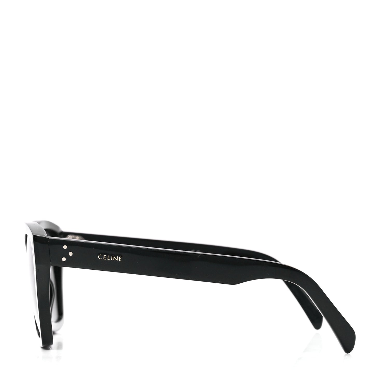 Acetate Polarized Square Sunglasses CL40090I Black