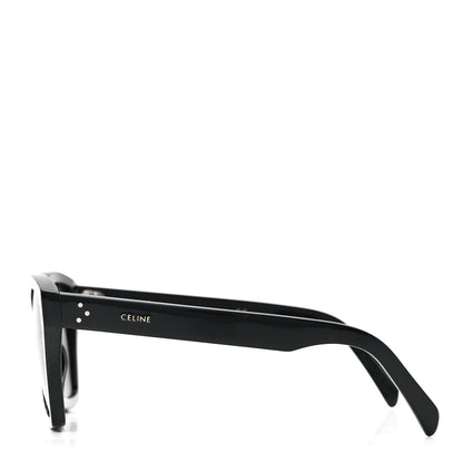 Celine Acetate Polarized Square Sunglasses CL40090I Black 3 of 6