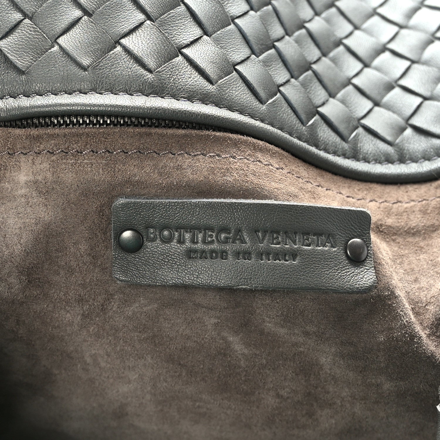 Bottega Veneta Nappa Intrecciato Medium Seamless Tote Light Grey 6 of 8