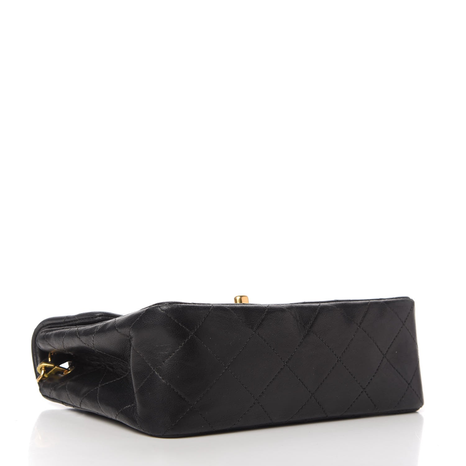 Chanel Lambskin Quilted Mini Square Flap Black 4 of 11