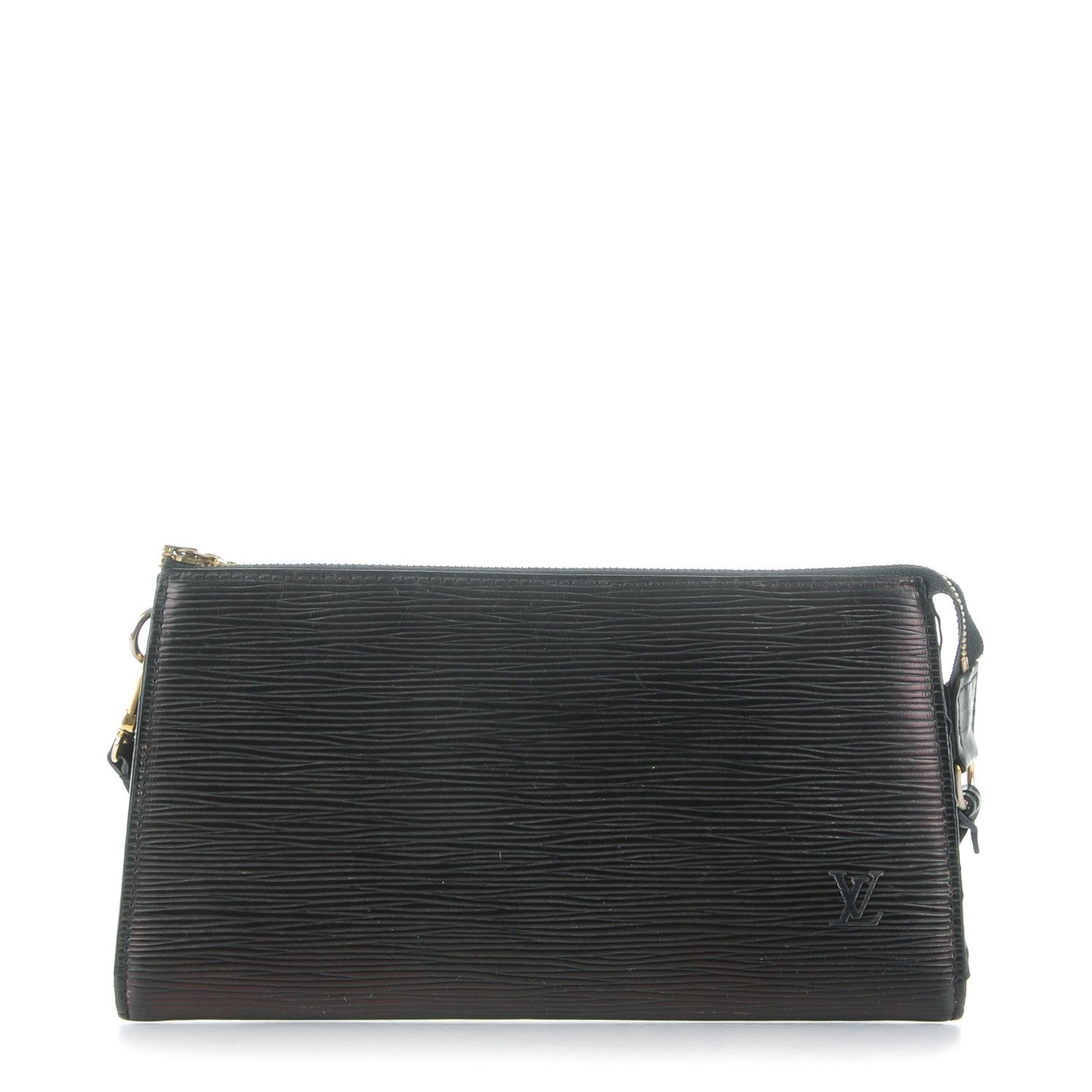 Louis Vuitton Epi Pochette Accessories 24 Black 1 of 8