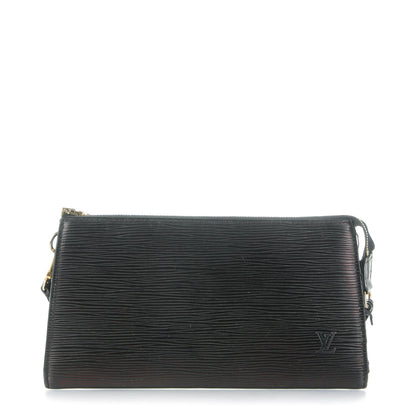 Louis Vuitton Epi Pochette Accessories 24 Black 1 of 8