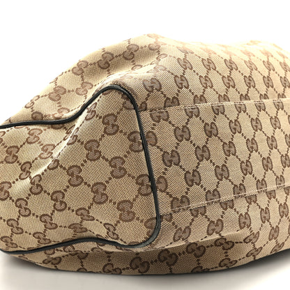 Gucci Monogram Medium Sukey Tote Beige Ebony Black 9 of 10