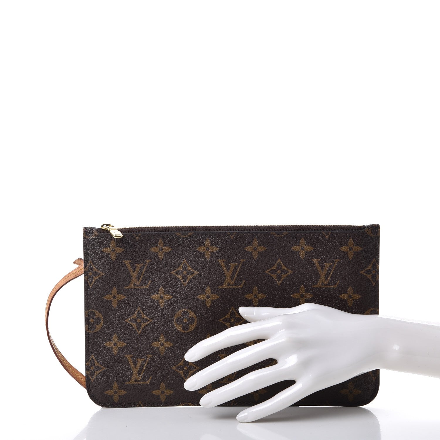 Louis Vuitton Monogram Neverfull MM GM Pochette 2 of 11