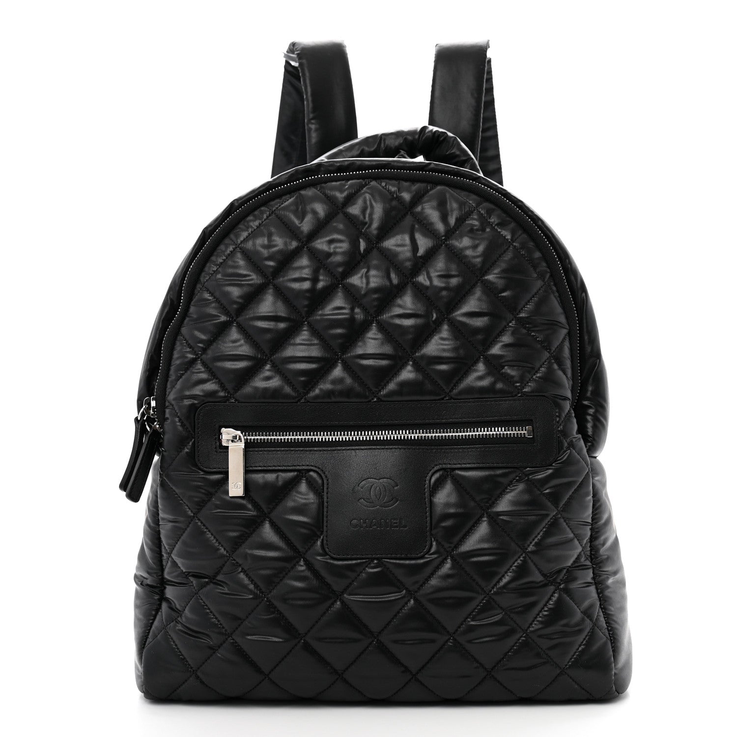 Chanel Nylon Quilted Coco Cocoon Backpack Black 1 of 11